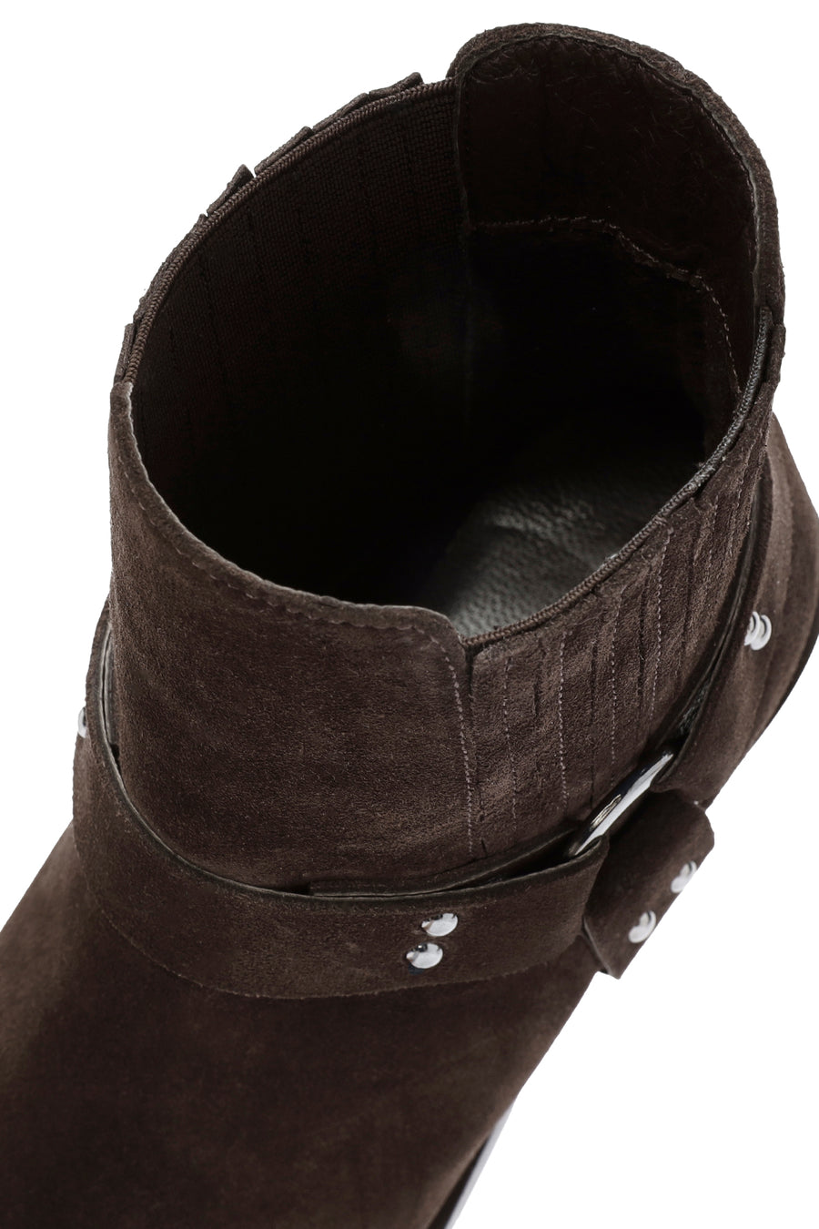 Women's Brown Suede Leather Cowboy Boots