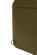 Male Khaki Mini Crossbody Bag | Derimod