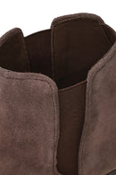 Male Mink Suede Chelsea Boots | Derimod