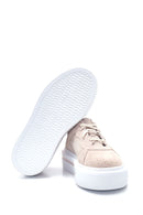 Kadın Deri Süet Yüksek Taban Sneaker | Derimod