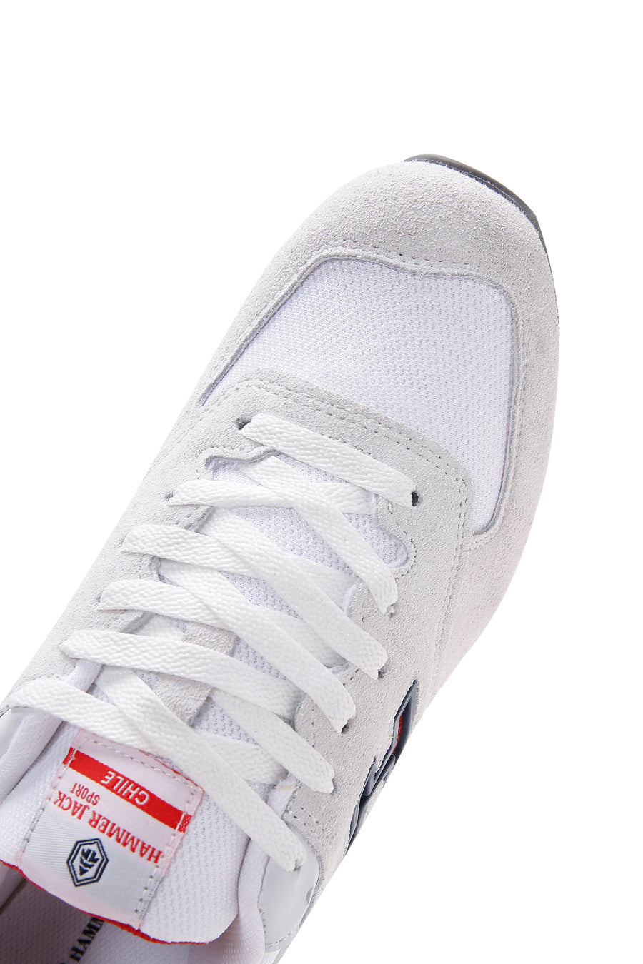 Hammer Jack Erkek Beyaz-Kırmızı Süet Deri Chile M Sneaker