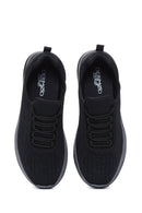 Derimod Zero Men's Black Lace-Up Thick Soled Sneaker | Derimod