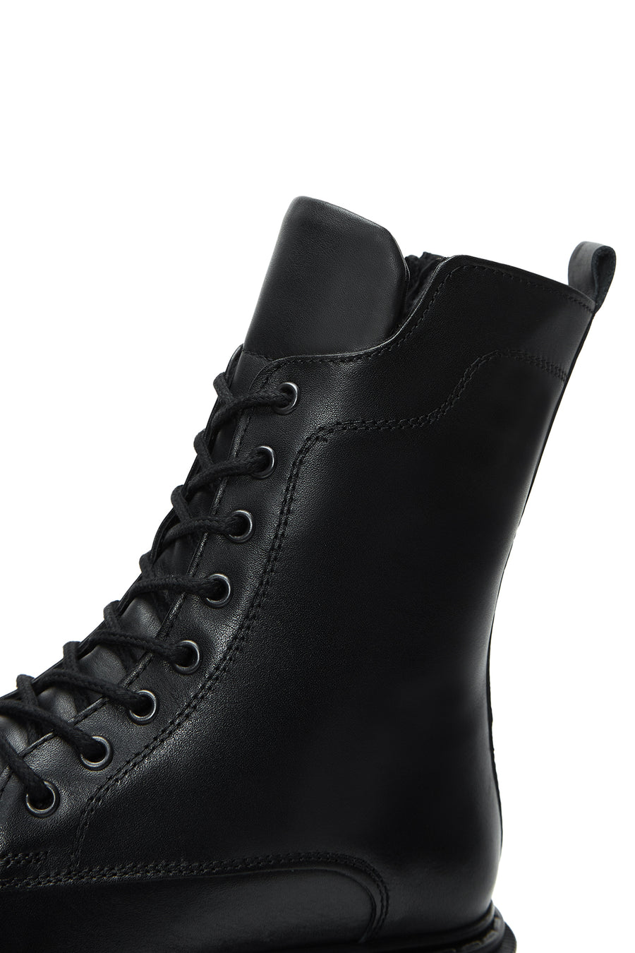 Women's Black Leather Boots