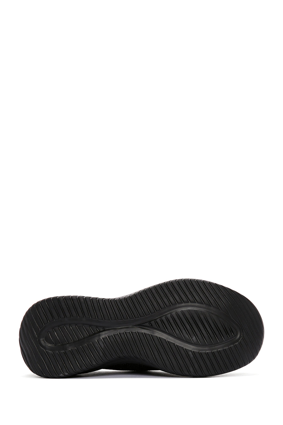 Derimod Zero Women's Black Lace-Up Thick Soled Sports Sneaker