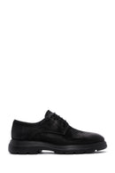 Men's Black Nubuck Leather Casual Shoes | Derimod