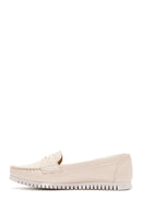 Kadın Bej Loafer | Derimod