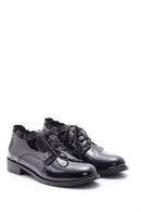 Women's Patent Leather Laced Shoes | Derimod
