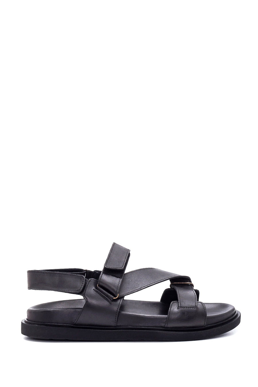 Men's Leather Sandals 22SFD639018 | Derimod