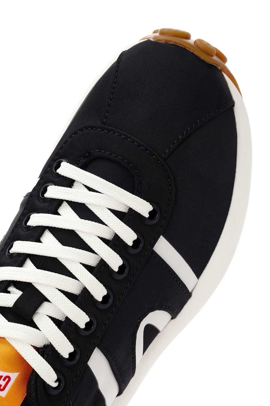 Camper Erkek Siyah Pelotas Athens Bağcıklı Kumaş Sneaker