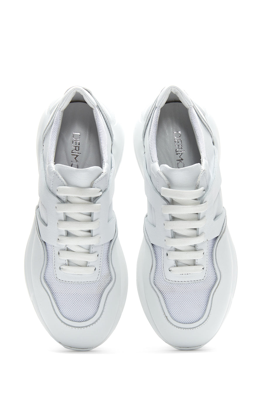 Kadın Deri Yüksek Taban Sneaker
