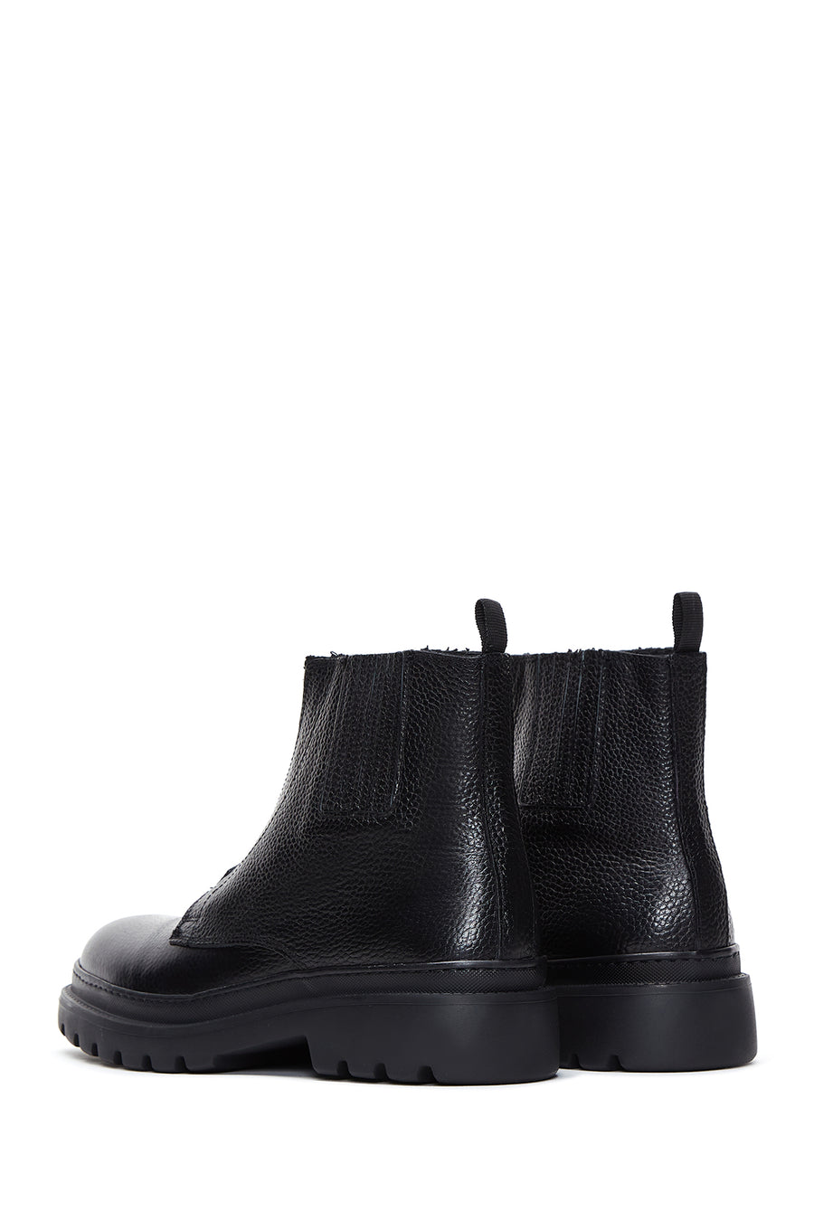 Men's Black Leather Boots