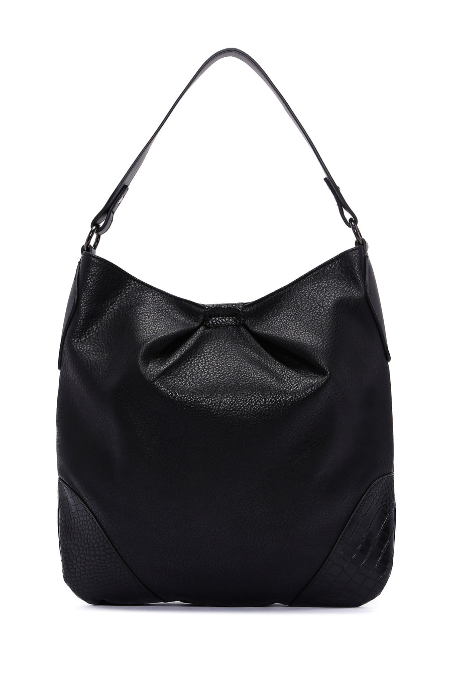 Women's Black Shoulder Bag