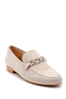 Women's Suede Leather Loafer | Derimod