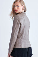 Latinia Women's Leather Jacket | Derimod