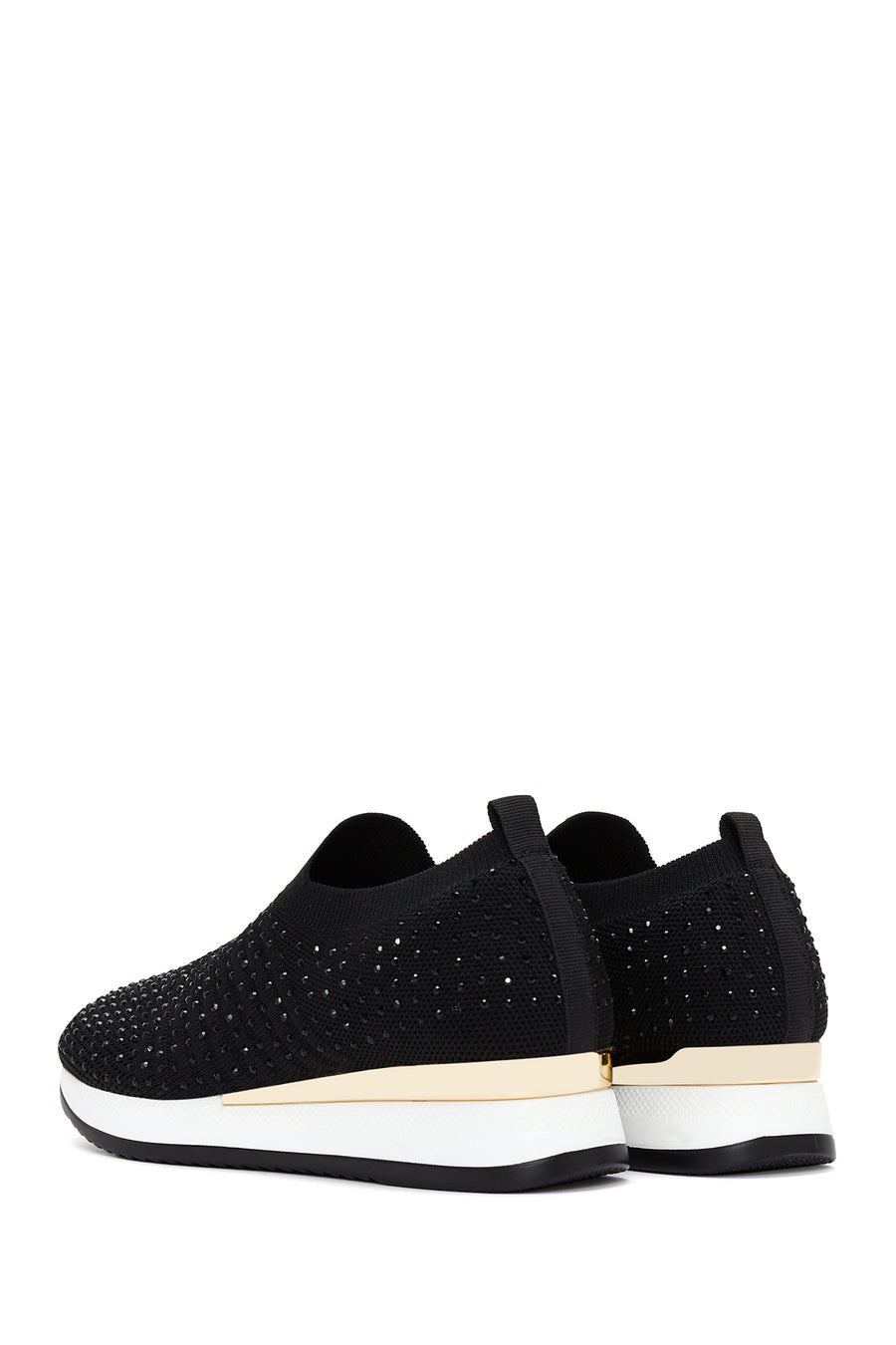 Kadın Siyah Taşlı Sneaker