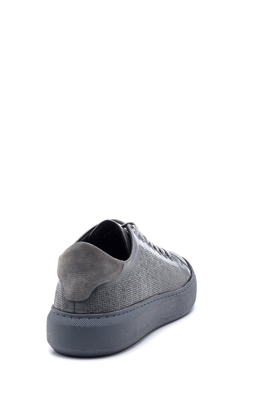 Erkek Deri Baskılı Sneaker