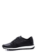 Erkek Deri Delikli Sneaker | Derimod