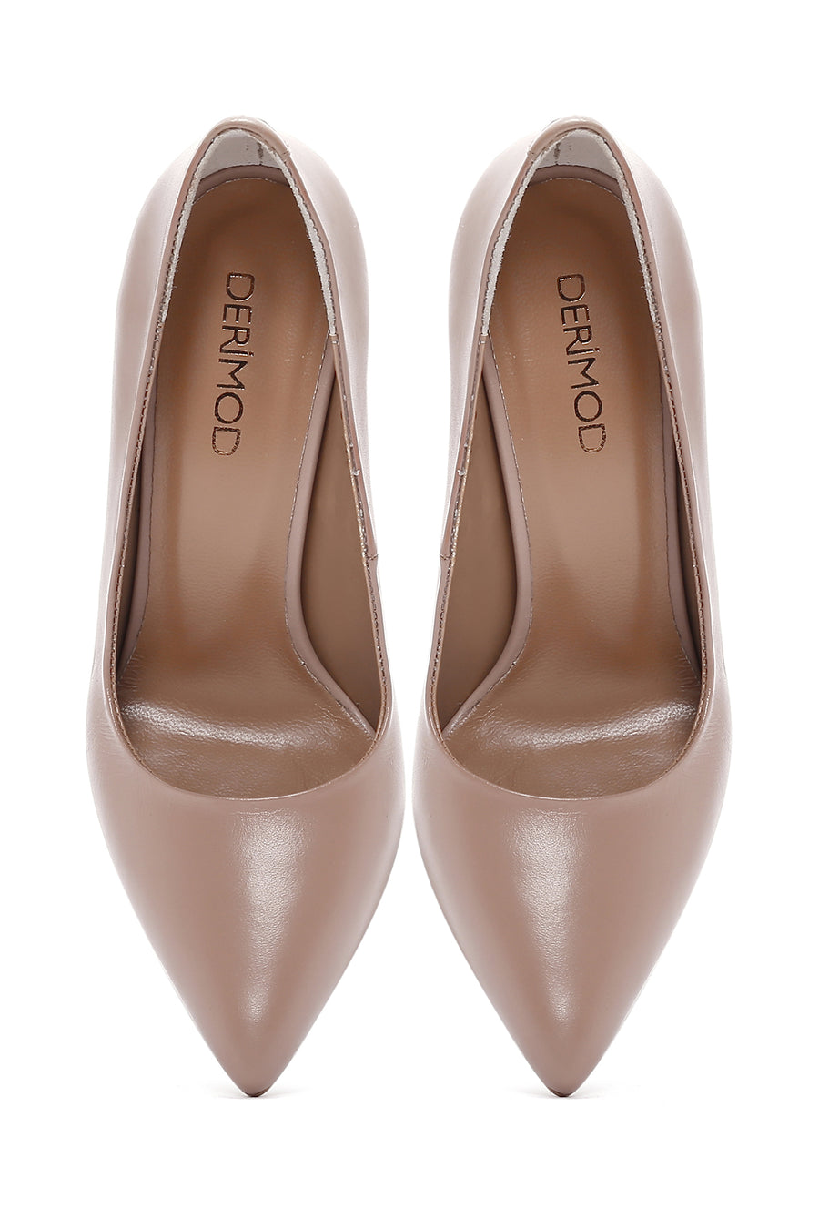 Women's Pink Leather Stiletto