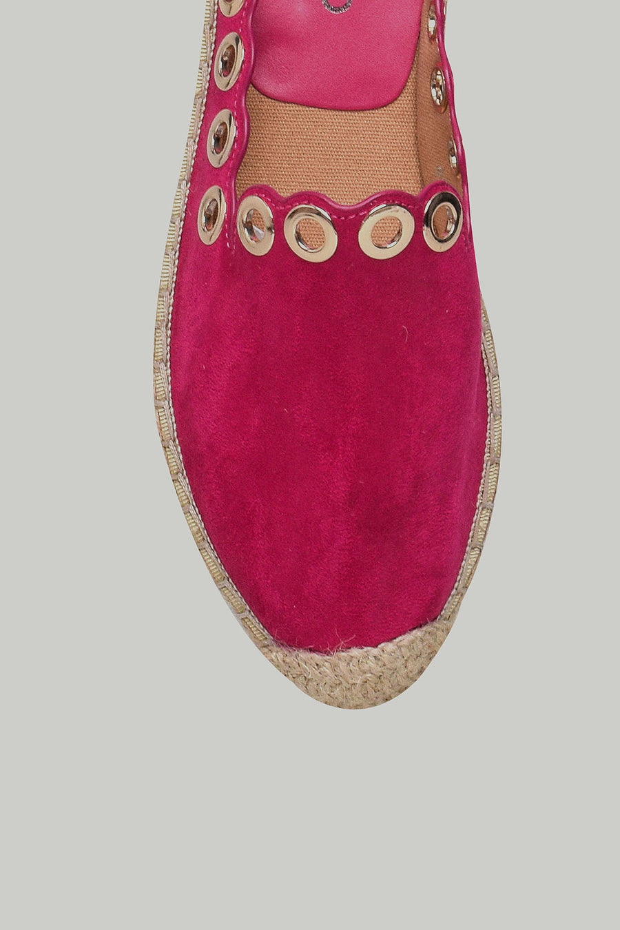 Pembe Kadın Espadril Terlik
