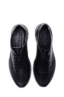 Erkek Deri Delikli Sneaker | Derimod