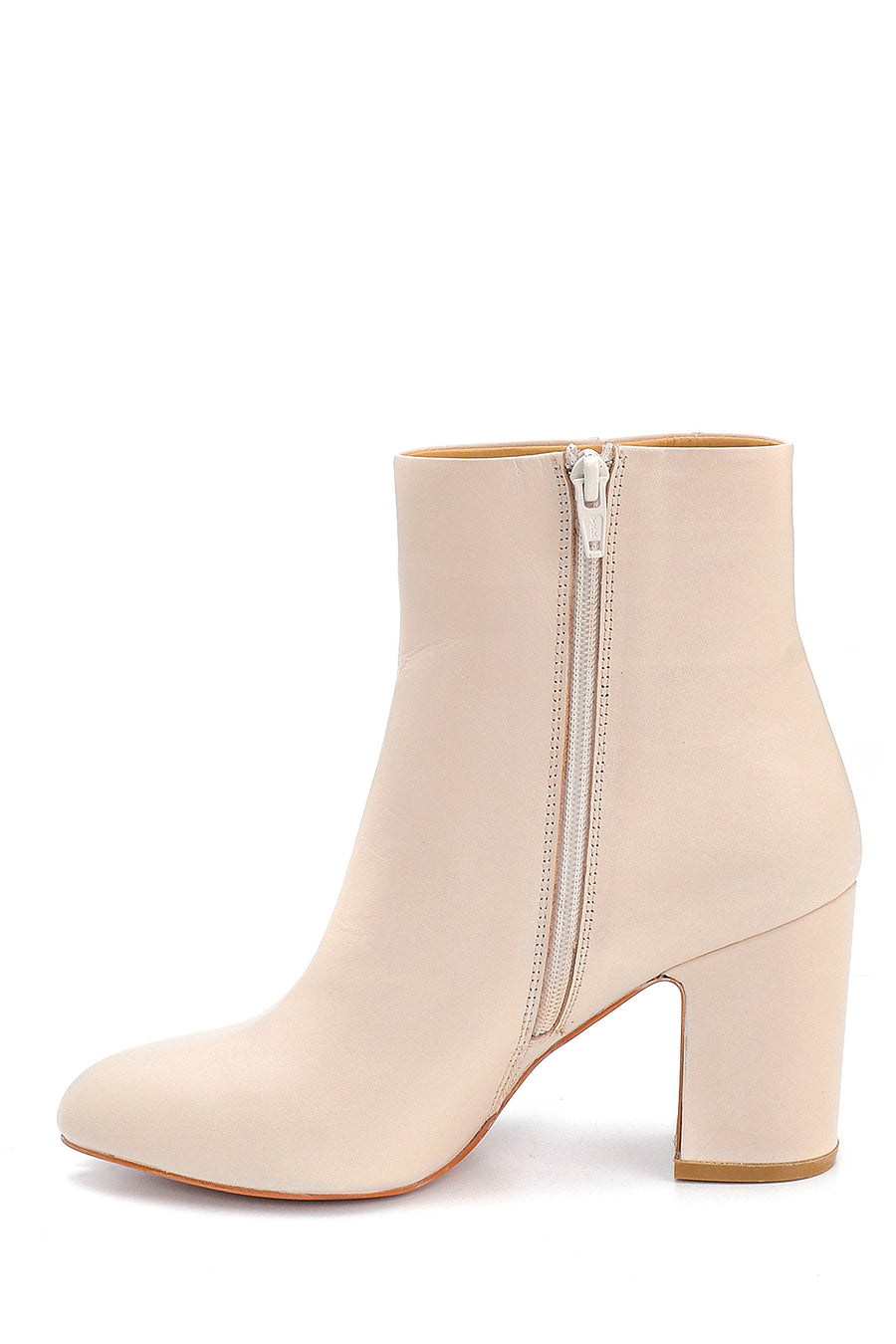 Women's Leather Heeled Boots