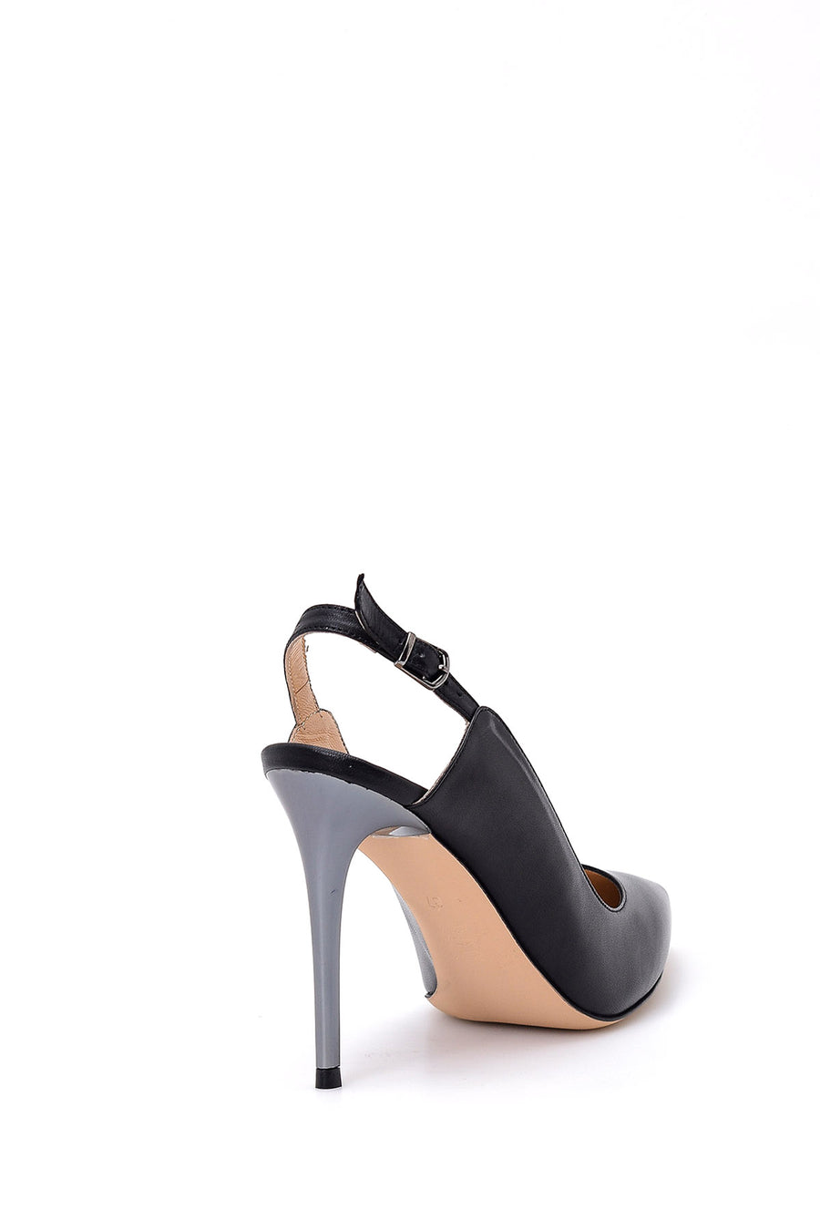 Women's Heeled Leather Shoes