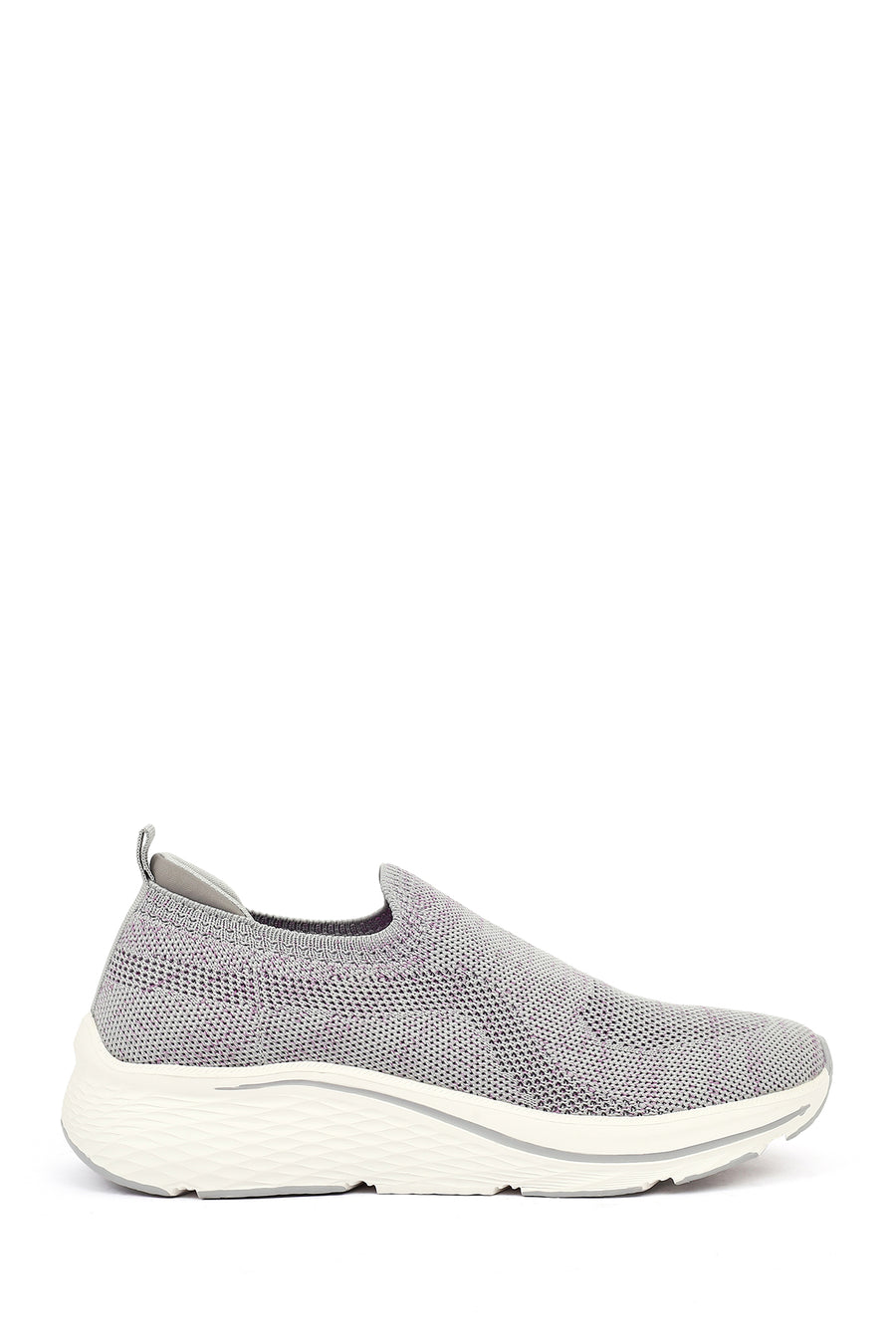 Derimod Zero Kadın Gri Kalın Tabanlı Kumaş Sneaker 26PFE49316F | Derimod