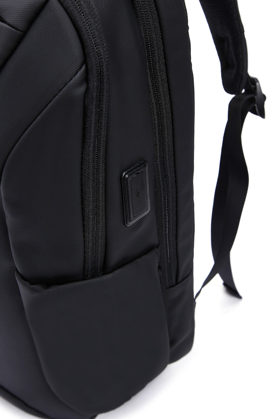 D-Pack Unisex Siyah Teknolojik Kumaş Hardcase Sırt Çantası
