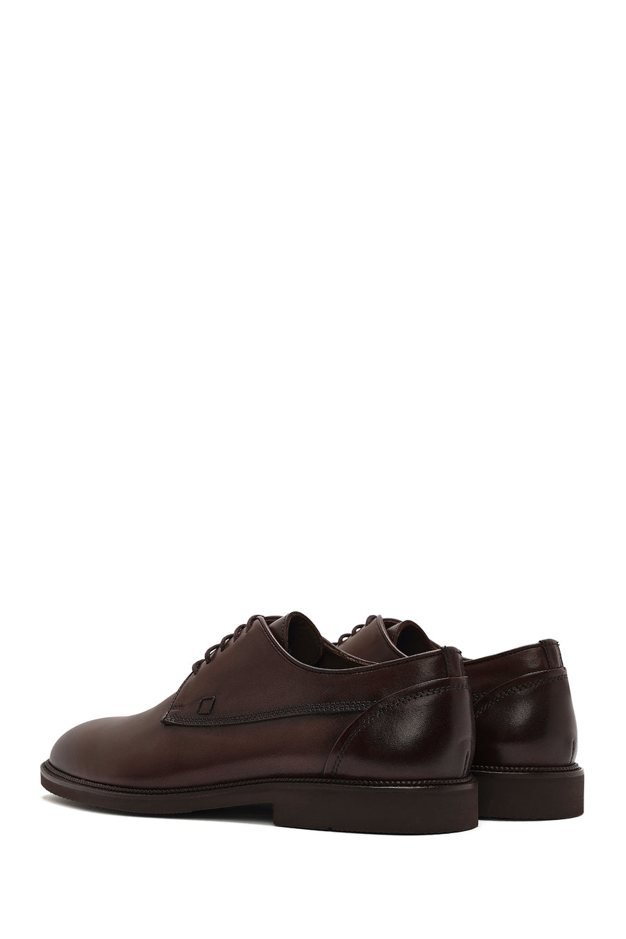 
Men's Brown Lace-Up Leather Classic Shoes
