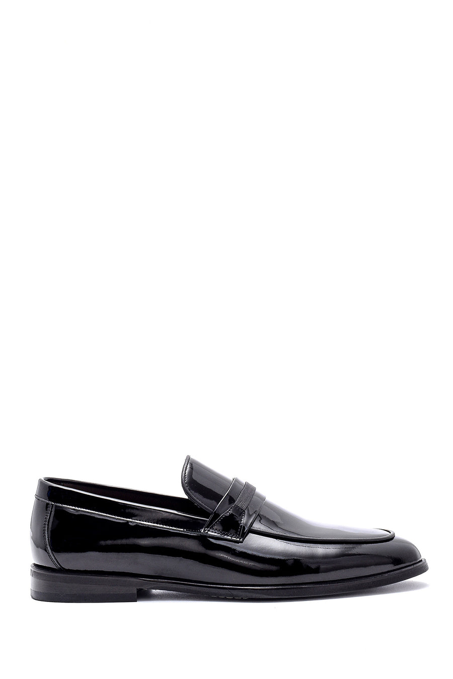 Men's Leather Patent Leather Loafer 20SFD330516 | Derimod
