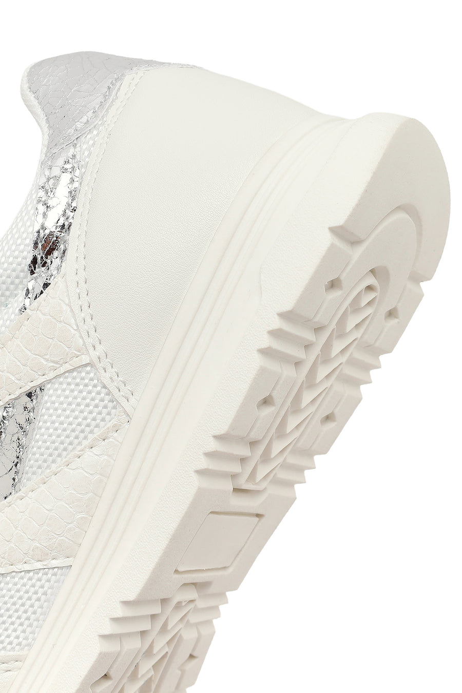 Kadın Beyaz Bağcıklı Sneaker