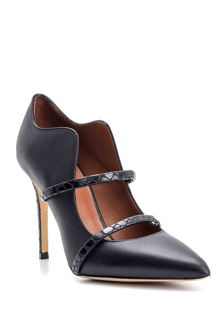 Women's Leather Heeled Shoes