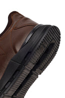 Male Brown Lace-up Leather Casual Sneaker | Derimod
