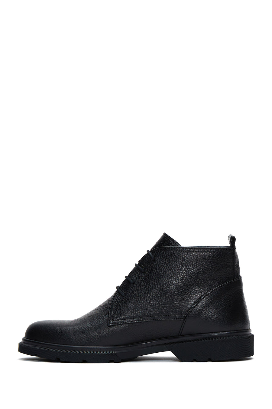 Men's Black Leather Classic Boots