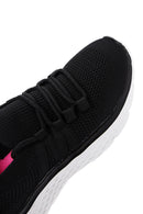 Women's Black Fabric Sneaker | Derimod