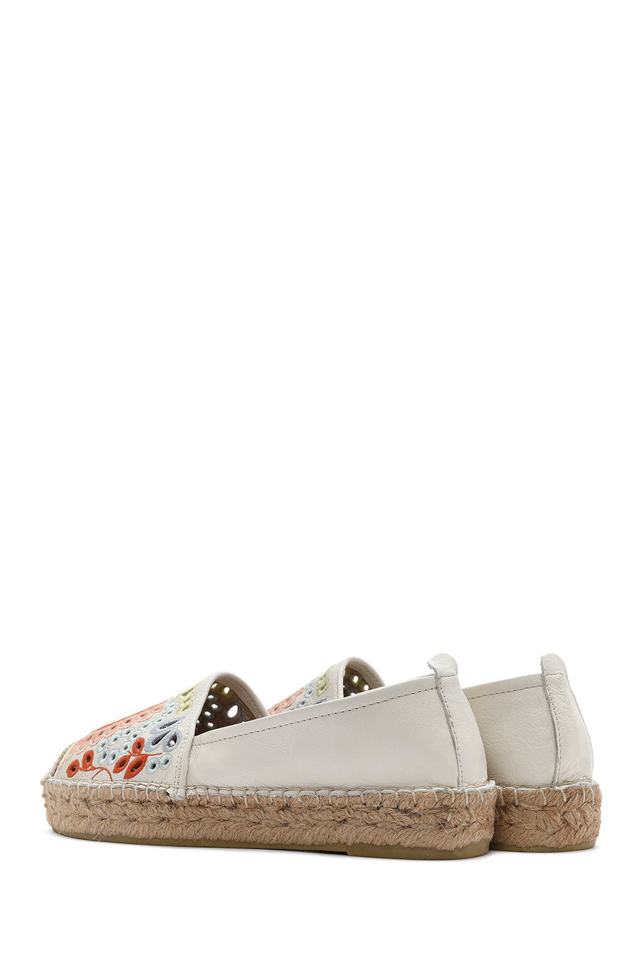 Women's Beige Patterned Espadrilles