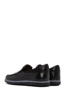 Erkek Siyah Rugan Deri Klasik Loafer | Derimod