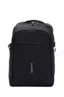 D-Pack Unisex Siyah Teknolojik Kumaş Sırt Çantası | Derimod