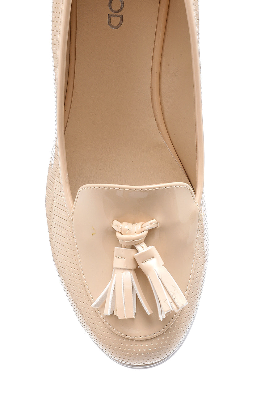 Women's Patent Leather Wedge Heeled Shoes