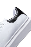 Erkek Beyaz Kalın Tabanlı Sneaker | Derimod