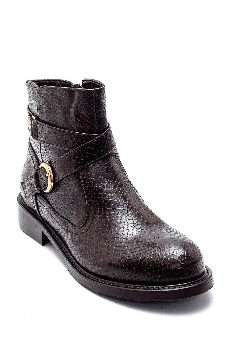 Women's Snakeskin Patterned Boots