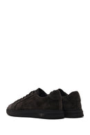 Male Anthracite Lace-up Suede Leather Sneaker | Derimod