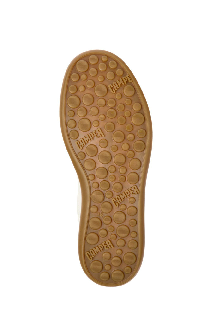Camper Women's White Pelotas Soller Lace-Up Leather Sneaker