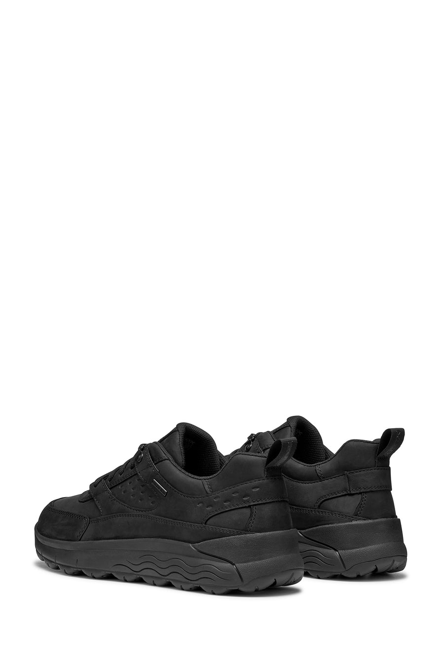 Geox Erkek Siyah U Spherica 4x4 B Abx D Waterproof Deri Sneaker