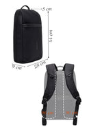 D-Pack Unisex Siyah Teknolojik Kumaş Sırt Çantası | Derimod