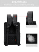 D-Pack Unisex Black Technological Fabric Backpack | Derimod