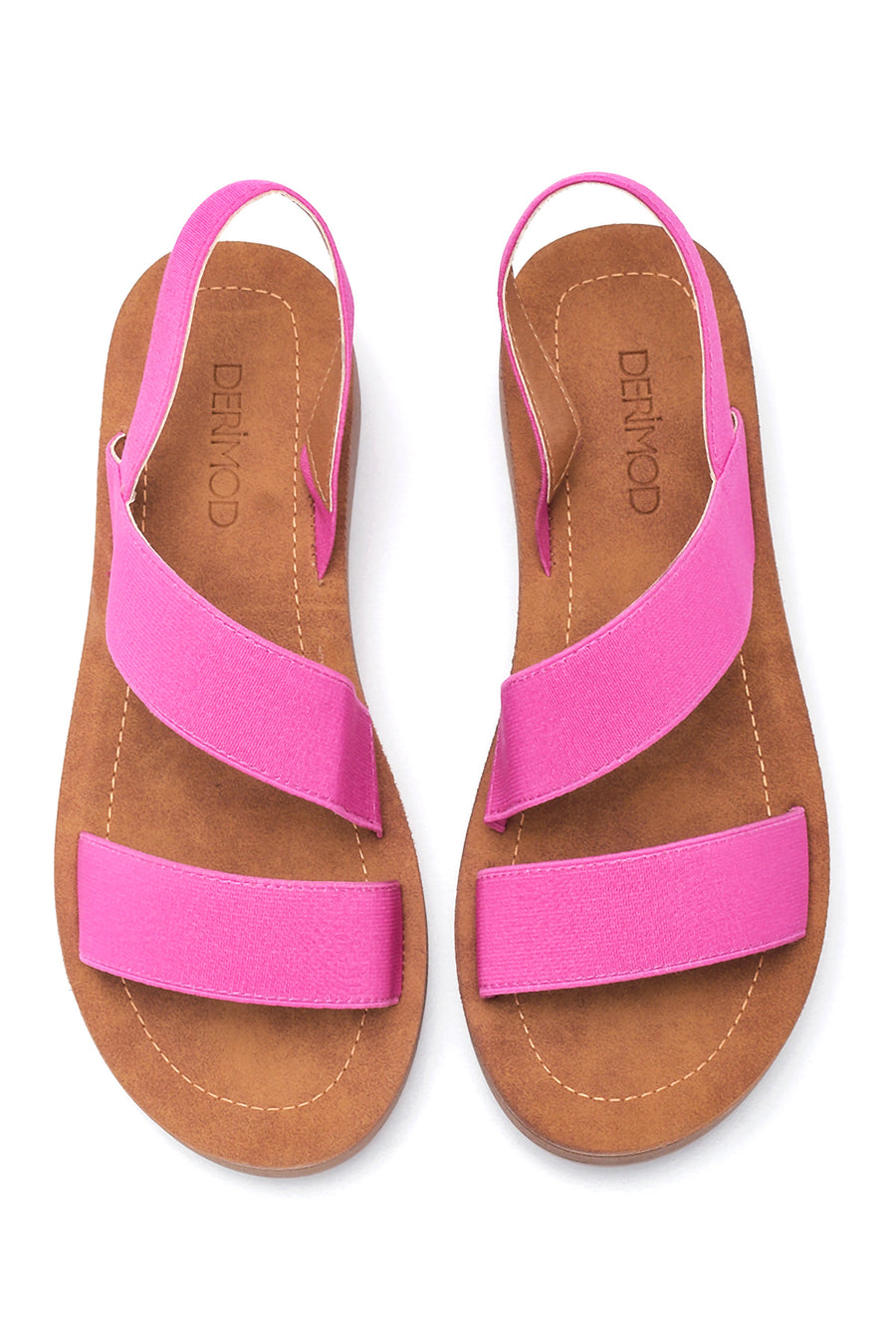 Kadın Pembe Casual Düz Sandalet